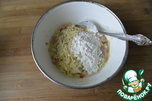 Кабачковая лжепицца с сырно-чесночным соусом