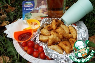 Кабачковые блины с сыром Кабачковые блины с сыром