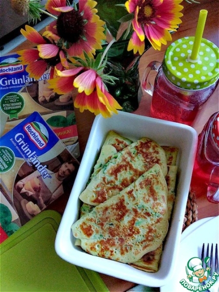 Кабачковые блины с сыром Кабачковые блины с сыром