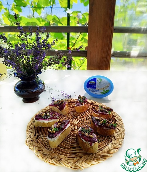 Канапе со свеклой Канапе со свеклой