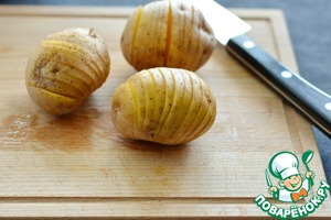 Картофель с песто и сыром Картофель с песто и сыром