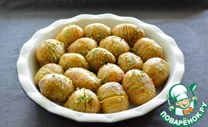 Картофель с песто и сыром Картофель с песто и сыром