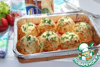 Картофельная запеканка на сковороде