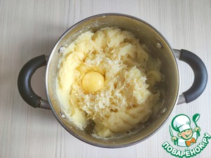 Картофельная запеканка с фаршем и сосисками Картофельная запеканка с фаршем и сосисками