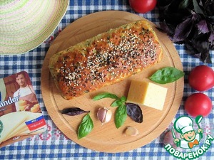 Кекс "Два сыра" с базиликом Кекс "Два сыра" с базиликом