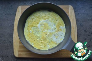 Кесадилья с яйцом и ветчиной из индейки Кесадилья с яйцом и ветчиной из индейки