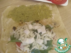 Кесадилья в итальянском стиле