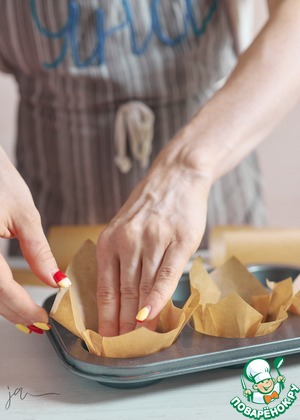 Кофейные кексы с орехами Кофейные кексы с орехами