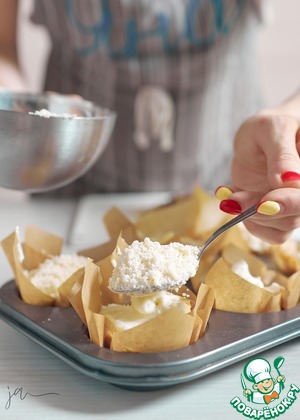 Кофейные кексы с орехами Кофейные кексы с орехами