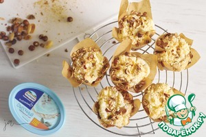 Кофейные кексы с орехами Кофейные кексы с орехами