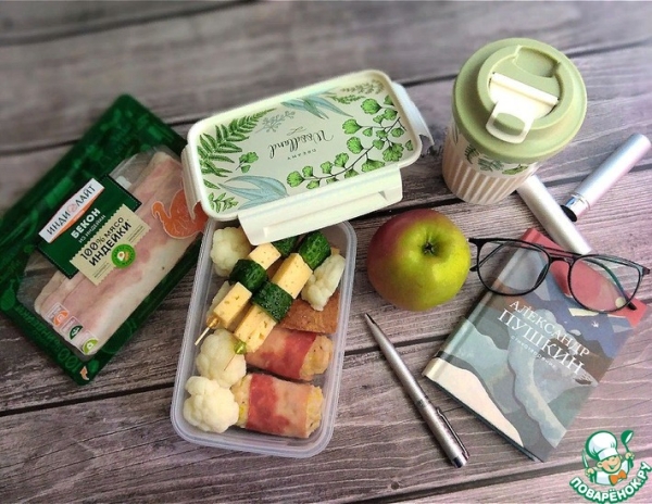 Котлеты из индейки в беконе Котлеты из индейки в беконе