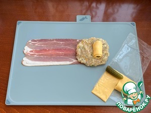 Котлеты из индейки в беконе Котлеты из индейки в беконе