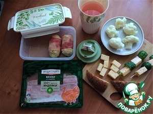 Котлеты из индейки в беконе Котлеты из индейки в беконе