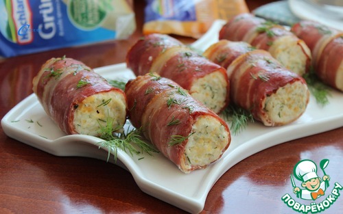 Котлеты из индейки в беконе Котлеты из индейки в беконе