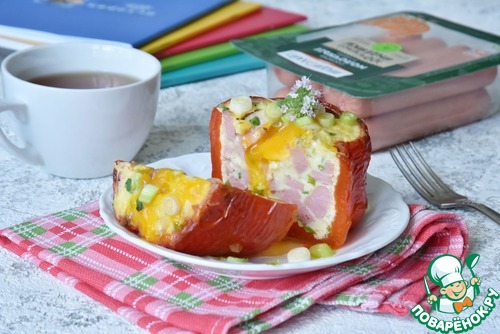 Крок-мадам в перце Крок-мадам в перце