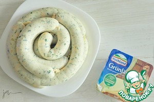 Куриные колбаски с сыром Куриные колбаски с сыром