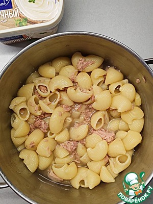 Ленивая паста с тунцом Ленивая паста с тунцом