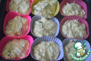 Маффины с огурцом Маффины с огурцом