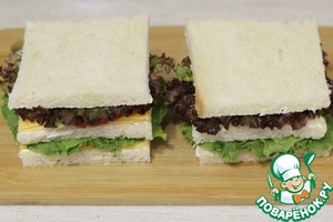 Мини-бутерброды Мини-бутерброды