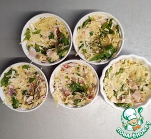 Мини-запеканки "Сытный завтрак" Мини-запеканки "Сытный завтрак"