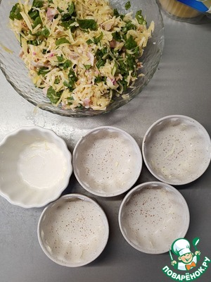 Мини-запеканки "Сытный завтрак" Мини-запеканки "Сытный завтрак"