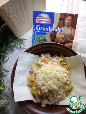 Молодая капуста "по-докторски" с сыром