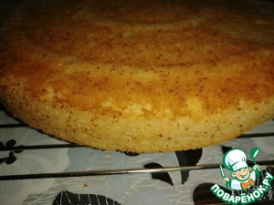 Муссовый торт с чёрной смородиной