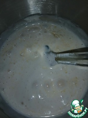 Муссовый торт с чёрной смородиной