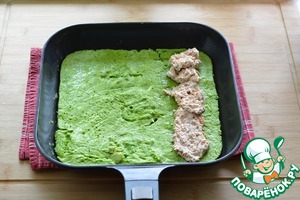 Омлетный рулет с горбушей в багете Омлетный рулет с горбушей в багете