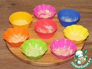 Овощное суфле с сосисками из индейки