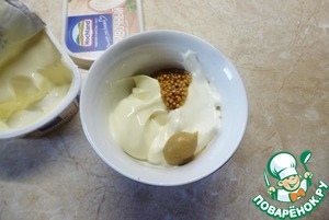 Овощной салат "Летний" с сырной заправкой