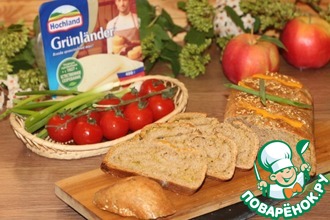 Овощной салат "Летний" с сырной заправкой