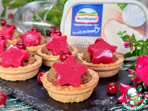 Паштет с плавленым сыром и мармеладом