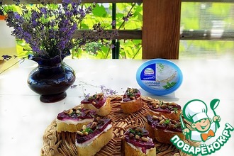 Паштет с плавленым сыром и мармеладом