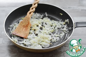 Паста лингвини с ветчиной и кальмарами Паста лингвини с ветчиной и кальмарами