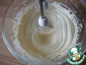 Печенье с сырным кремом и малиной