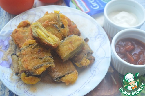 "Пирожки " из баклажанов "Пирожки " из баклажанов