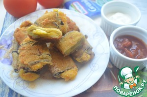 "Пирожки " из баклажанов "Пирожки " из баклажанов