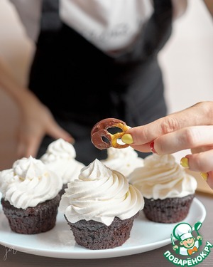 Пивные капкейки с брецелями Пивные капкейки с брецелями