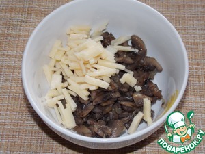 Помидоры с сырно-грибной начинкой Помидоры с сырно-грибной начинкой