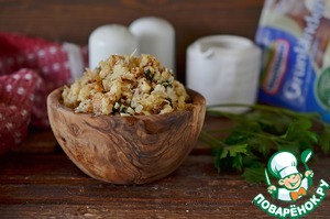 Рис из цветной капусты с сыром