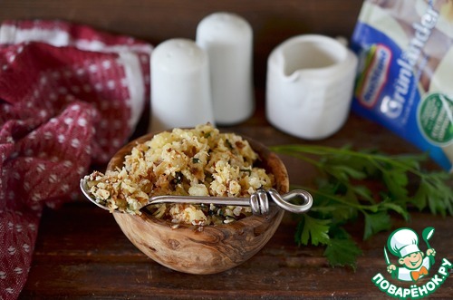 Рис из цветной капусты с сыром