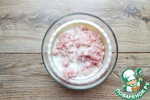 Рубленные котлеты из индейки с сыром