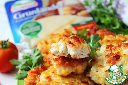 Рубленные котлеты из индейки с сыром
