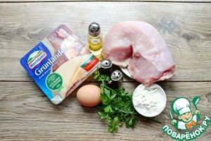 Рубленные котлеты из индейки с сыром