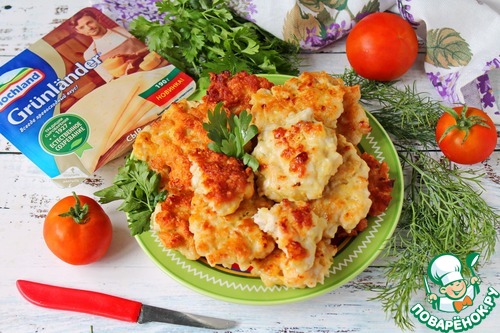 Рубленные котлеты из индейки с сыром