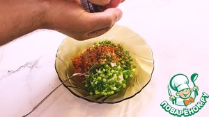 Рулетики из кабачков с сырной начинкой Рулетики из кабачков с сырной начинкой