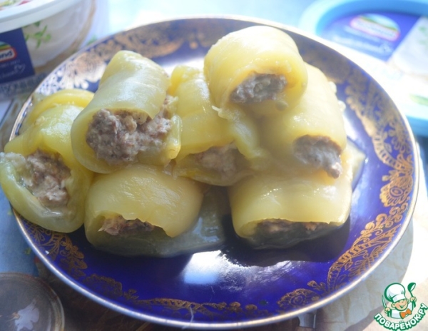 Рулетики из перца с тунцом Рулетики из перца с тунцом