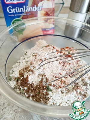 Рыба в сырной темпуре