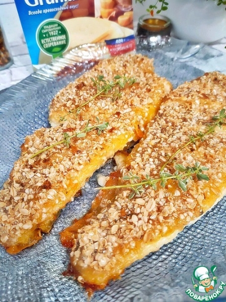 Рыба в сырной темпуре